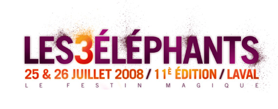 Pour leur 11ème édition, Les 3 éléphants déménagent à Laval ! 
