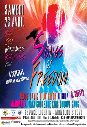 Songs of Freedom contre la sclérodermie