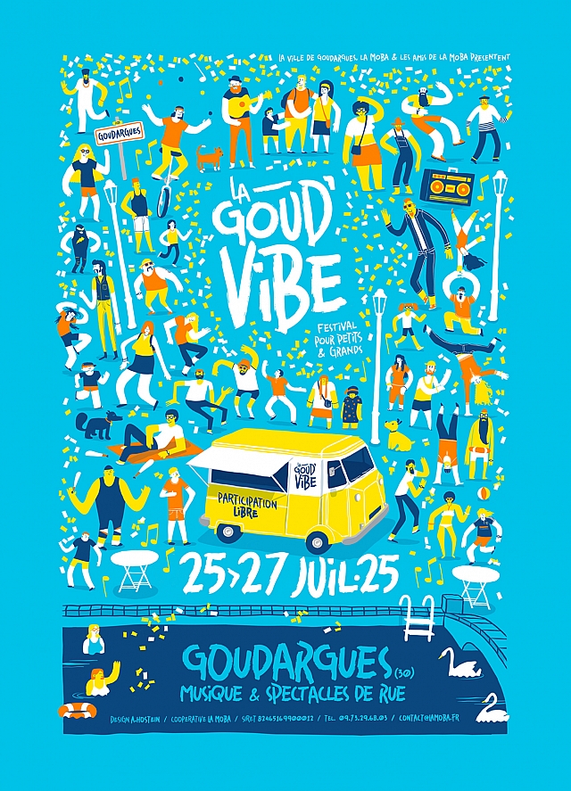 Festival La Goud'Vibe - Spectacles de rue & Concerts